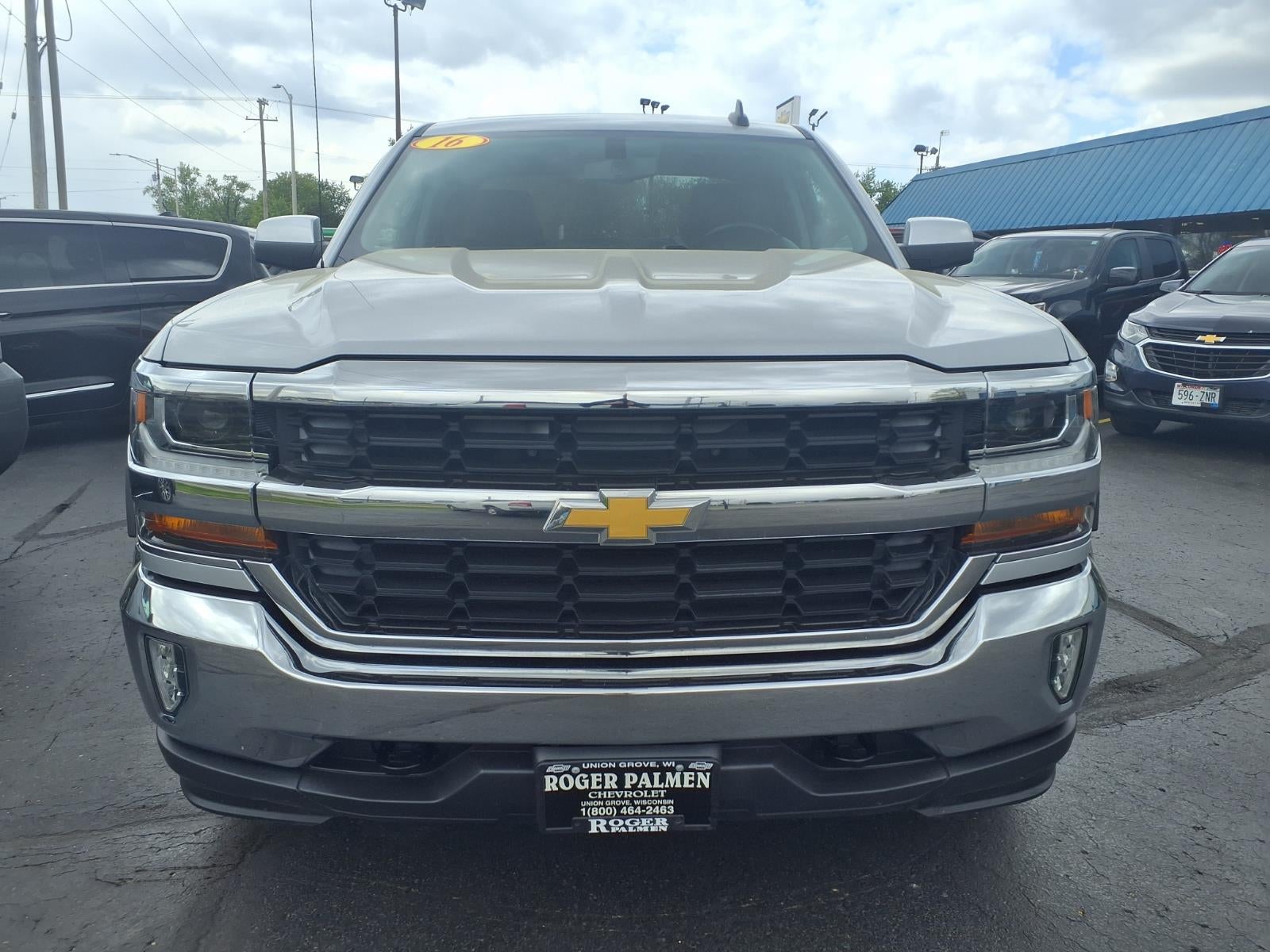 Used 2016 Chevrolet Silverado 1500 LT with VIN 1GCVKREC7GZ134694 for sale in Union Grove, WI